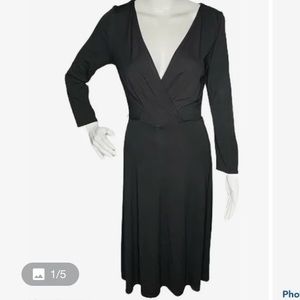 Ann Taylor Loft Black Dress